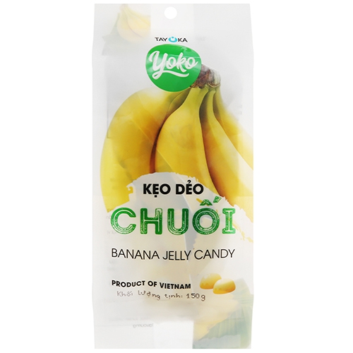 Kẹo dẻo trái cây YOKO hương chuối
